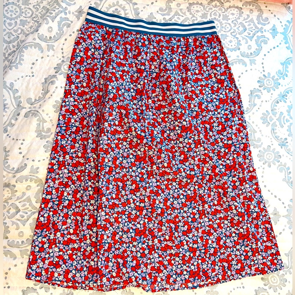 Thereabouts long printed skirt